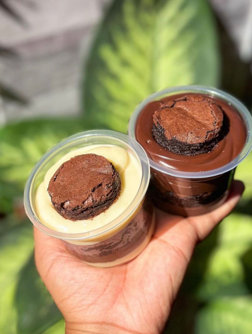 Escondidinho de Brownie
